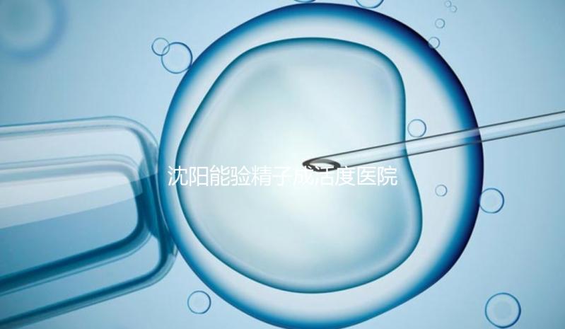 沈陽(yáng)能驗(yàn)精子成活度醫(yī)院吐血整理，2024年哪個(gè)好，費(fèi)用都有