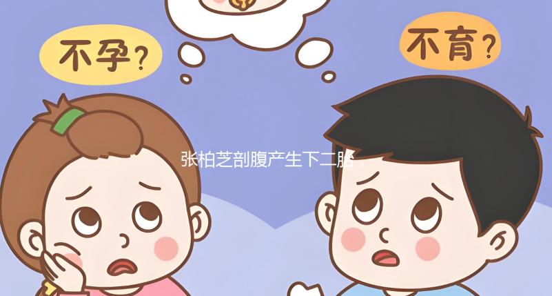 張柏芝剖腹產生下二胎，跟謝霆鋒一個模子刻出來的